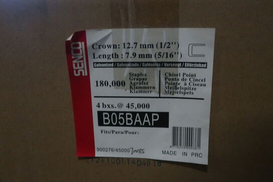 540.000 stk. kramper SENCO