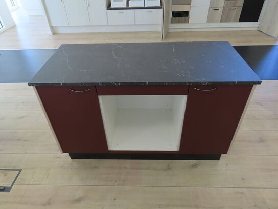 Fritstående Ø med 2 låger og plads til indbygningsovn