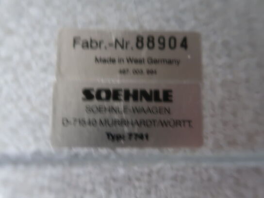 Elektronisk vægt SOEHNLE