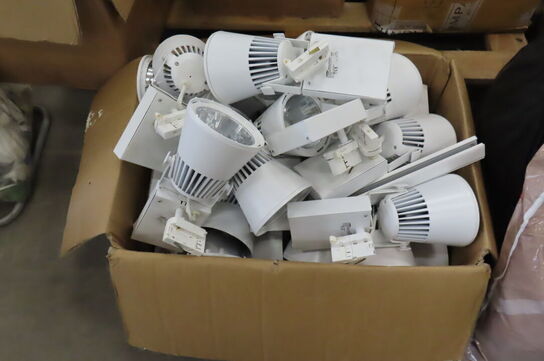 25 stk LED spots til lampeskinne LIVAL