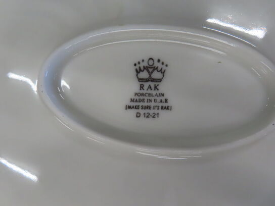 25 stk. blandede fade