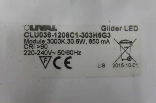 25 stk LED spots til lampeskinne LIVAL