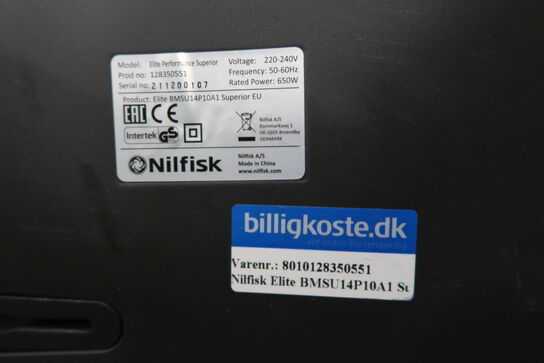 Støvsuger NILFISK Elite