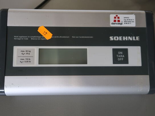 Elektronisk vægt SOEHNLE
