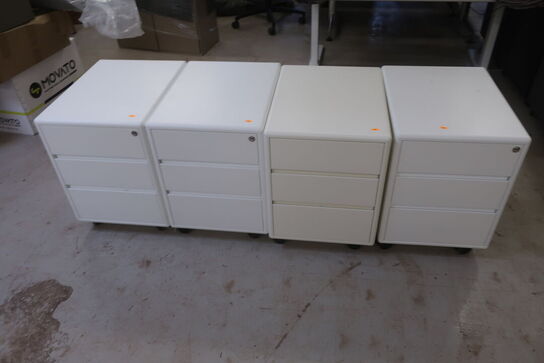 4 stk. skuffemonduler 