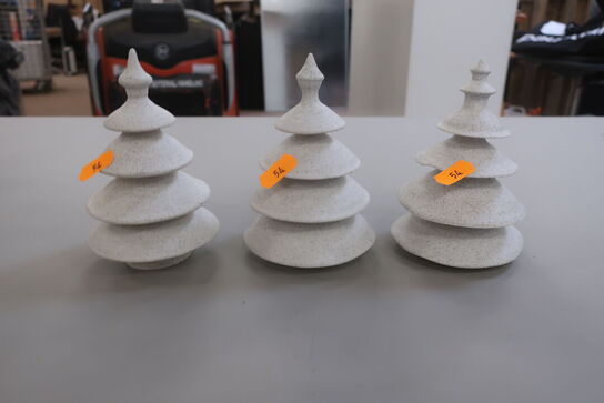 3 stk. juletræer KER 