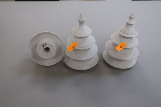 3 stk. juletræer KER 