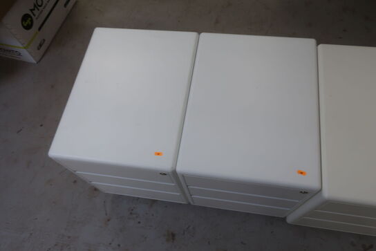 4 stk. skuffemonduler 