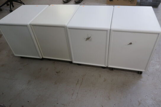 4 stk. skuffemonduler 