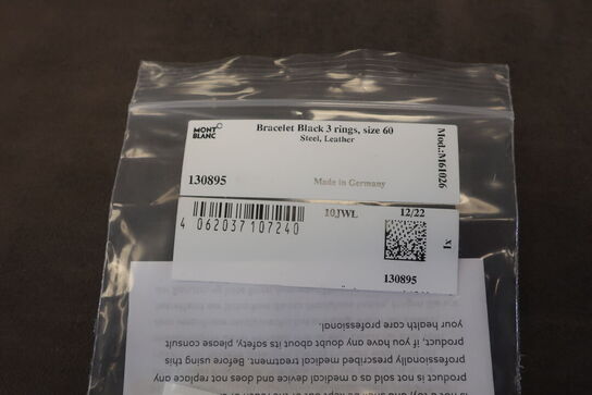 Armbånd MONTBLANC 3 Rings Str. 60