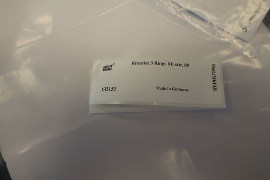 Armbånd MONTBLANC 3 Rings str. 60