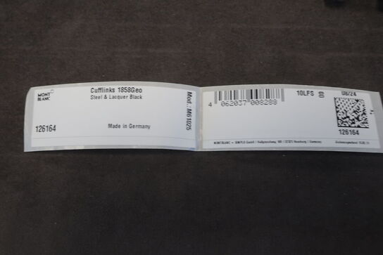 Manchetknapper MONTBLANC 1858Geo 