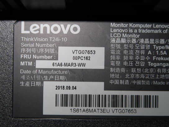 PC Skærm LENOVO THINKVISION T24i-10
