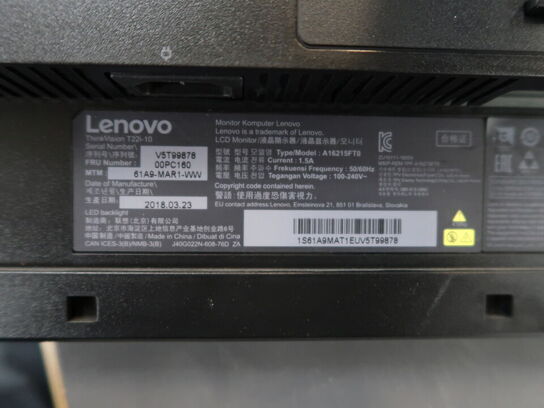 PC Skærm LENOVO THINKVISION T22i-10