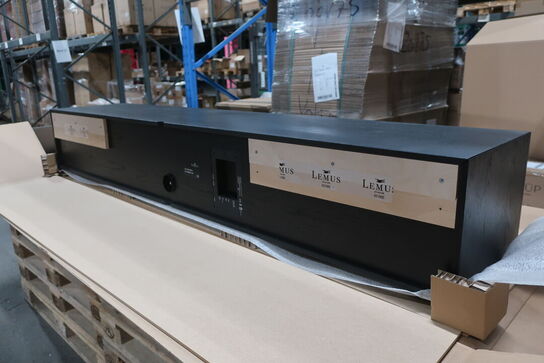 Soundbar/Lydmøbel LEMUS Home Classic 1800 Black Oak