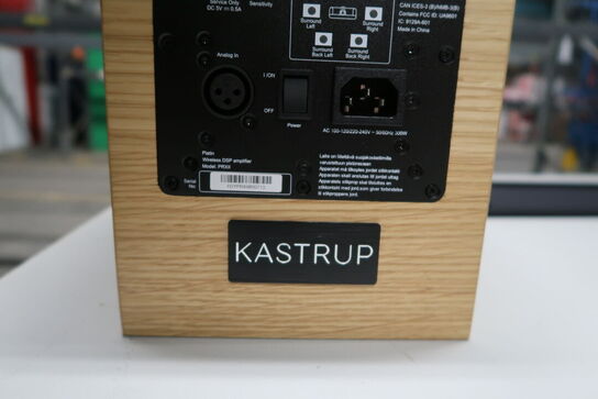 1 sæt højttalere KASTRUP Sora 800 White Oak