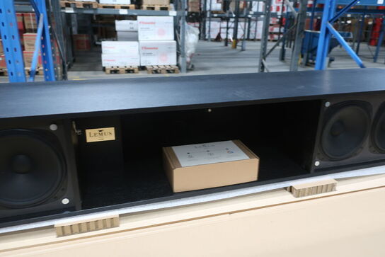 Soundbar/Lydmøbel LEMUS Home Classic 1800 Black Oak