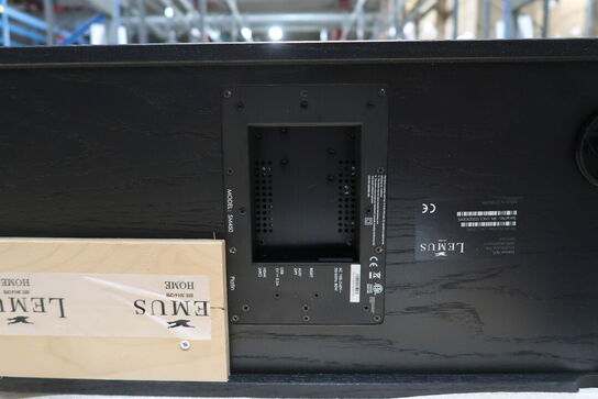 Soundbar/Lydmøbel LEMUS Home Classic 1200 Black Ash