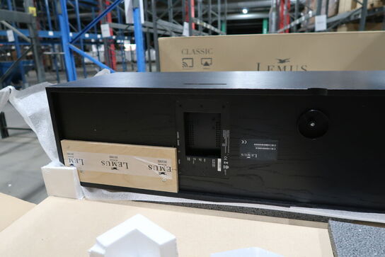 Soundbar/Lydmøbel LEMUS Home Classic 1200 Black Ash