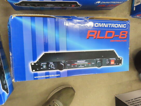 3 paller fra installationsafdeling - Højtalere, kabler, elektronik (se beskrivelse)