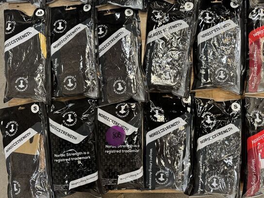 40 par. ass. træningshandsker m.m.