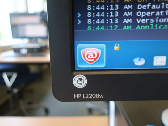 HP 22" skærm m. tastatur L2208w (PC medfølger ikke)