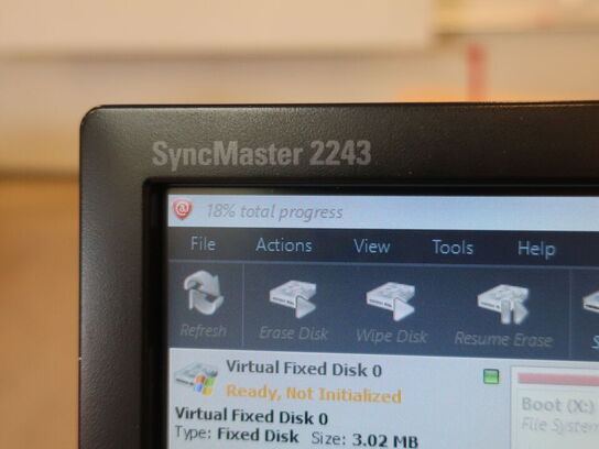 SAMSUNG 22" skærm SyncMaster 2243 (PC medfølger ikke)