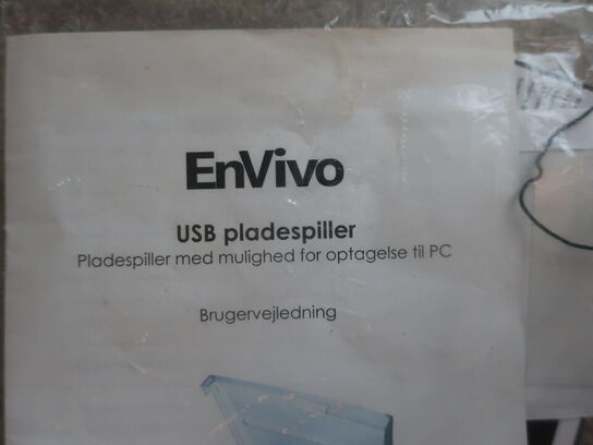 USB pladespiller ENVIVO