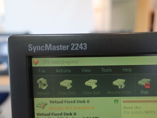 SAMSUNG 22" skærm SyncMaster 2243 (PC medfølger ikke)