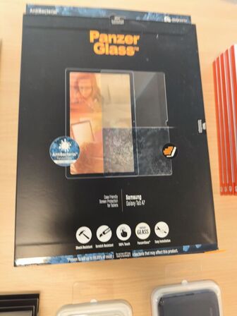 Panzerglas, covers m.v. (se billeder)