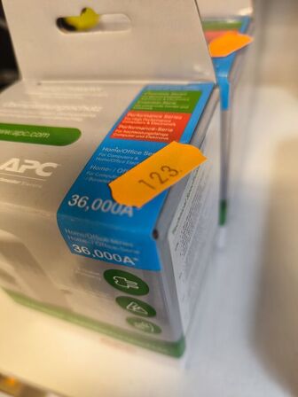 4 stk. strømbeskyttelse APC PM1W-GR (ubrugt)