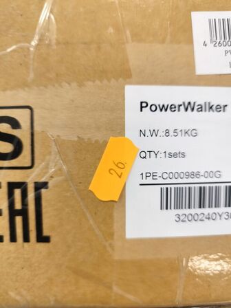 UPS POWERWALKER VI 750 R1U (ubrugt)