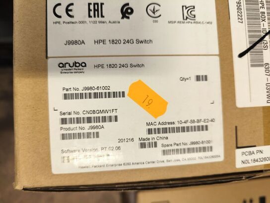 3 stk. netværksswitche (læs beskrivelse)