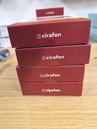 4 stk. CIRAFON rejseladere (ubrugt)