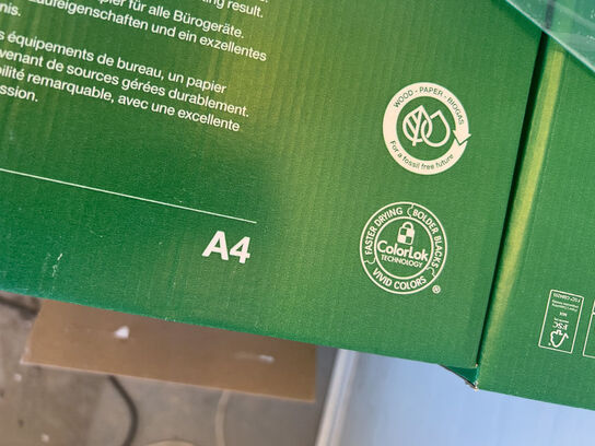 6 ks. A4 kopi/printerpapir (6x2500 ark)