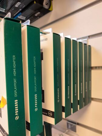 8 stk. PROKORD DisplayPort->HDMI adaptere (ubrugt)