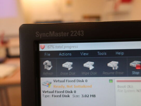 SAMSUNG 22" skærm SyncMaster 2243 (PC medfølger ikke)