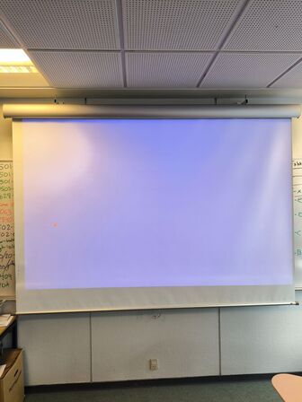 Projektor NEC ME301W inkl. lærred