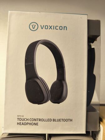 3 sæt hovedtelefoner VOXICON RP11-B (ubrugt)