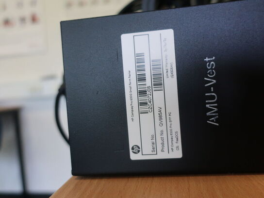 HP 22" skærm m. tastatur L2208w (PC medfølger ikke)