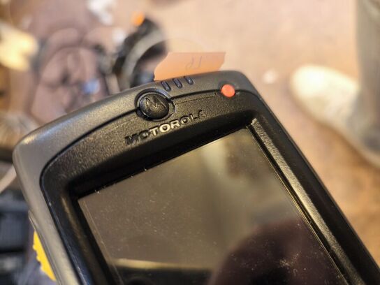 4 stk. MOTOROLA håndscannere m. ladestationer