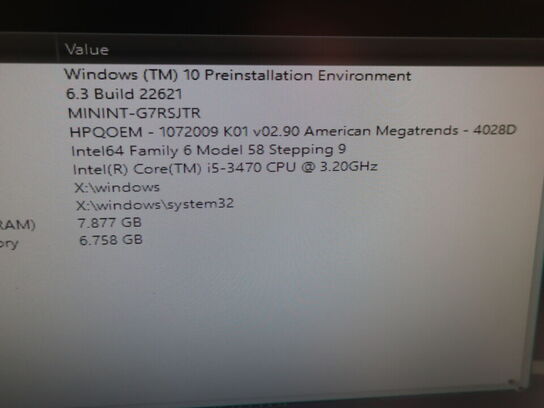 HP 23" skærm Elitedisplay E231 (PC medfølger ikke)