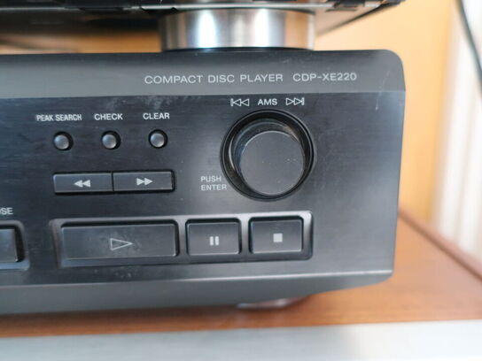 Hi-Fi udstyr, TANDBERG HULDRA 10 reciever, ROTEL, MARANTZ & SONY cd afspillere