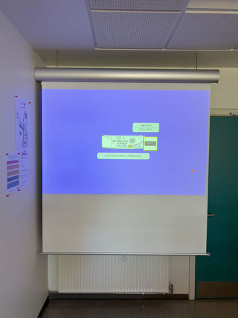 Projektor NEC ME311W inkl. lærred & CREATIVE højttalere