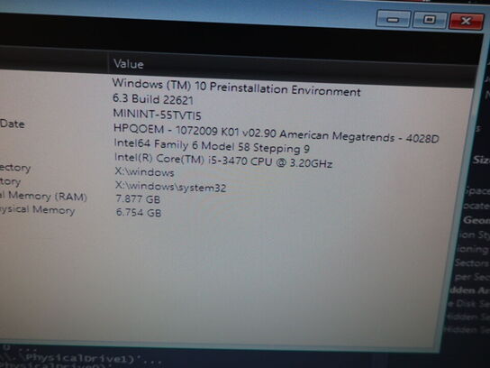 HP 22" skærm m. tastatur L2208w (PC medfølger ikke)