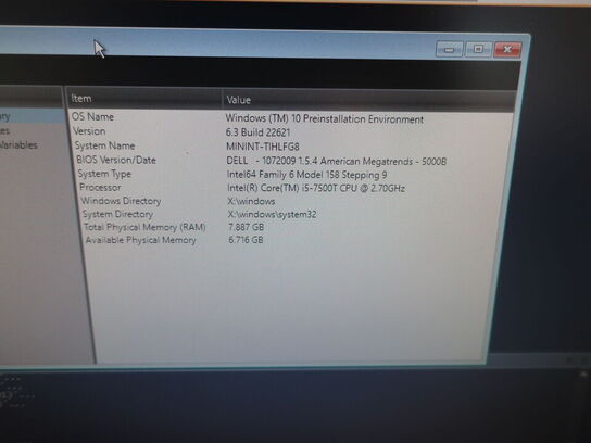 SAMSUNG 22" skærm SyncMaster 2243 (PC medfølger ikke)