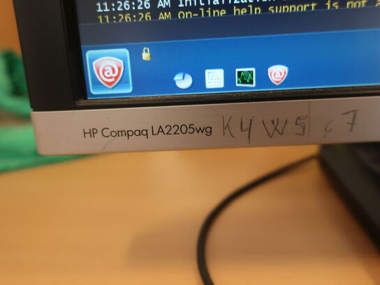 HP 22" skærm m. tastatur L2208w (PC medfølger ikke)