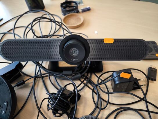 Konferencesæt LOGITECH m. fjernbetjening