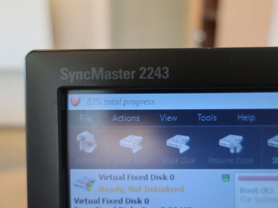 SAMSUNG 22" skærm SyncMaster 2243 (PC medfølger ikke)