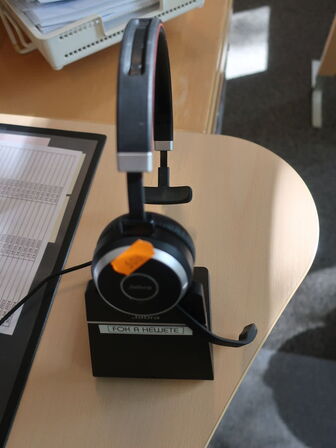 Headset JABRA Evolve 65 inkl. stand